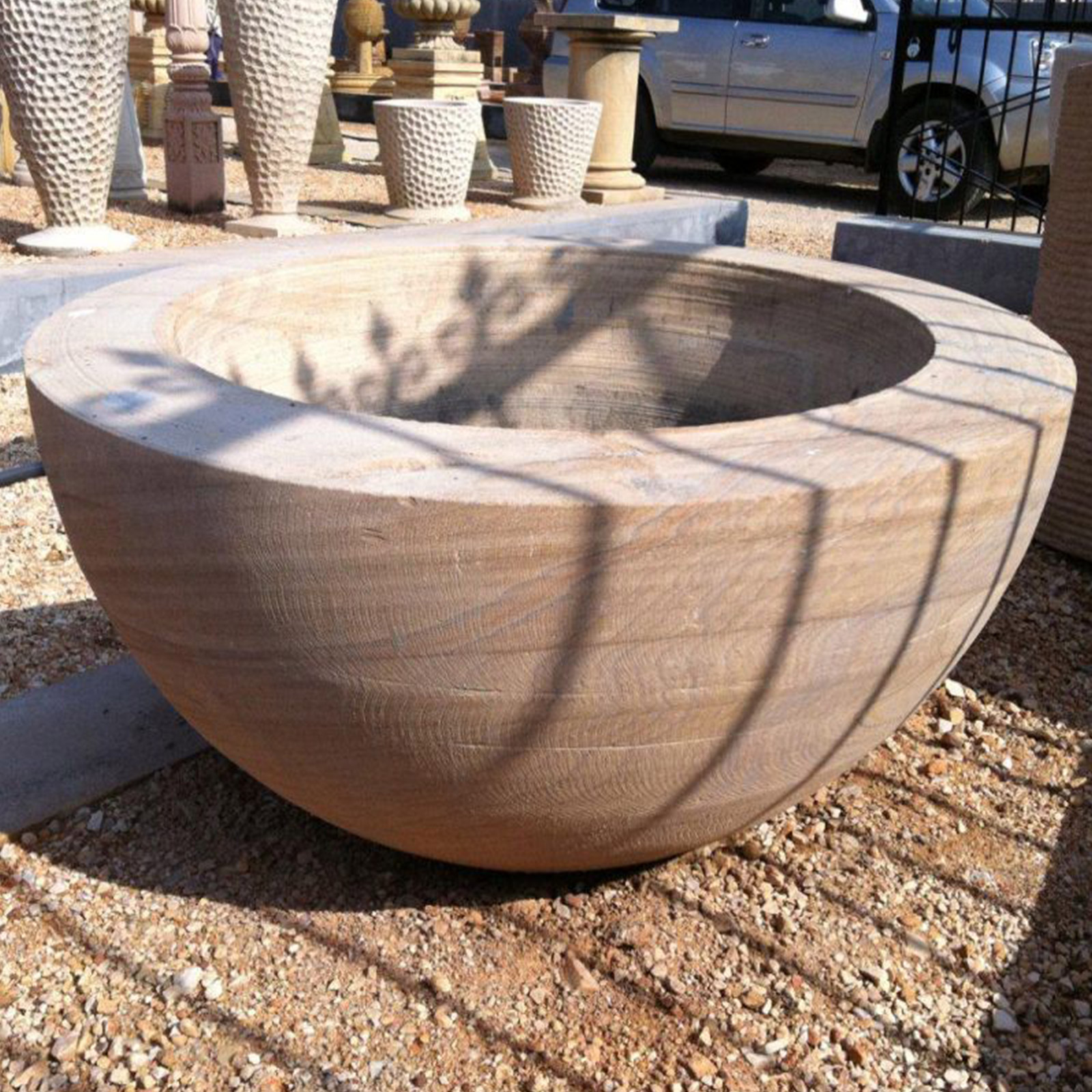 Rainbow-Sandstone-Flower-Pot